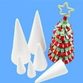 thumbnail image 3 of Foam Cones Polystyrene for Crafts DIY Painting Triangle Tree, 3 of 7