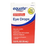 EQ Eye Redness and Dry Eye Relief Drops, 0.5 fl. Oz. (15ml)