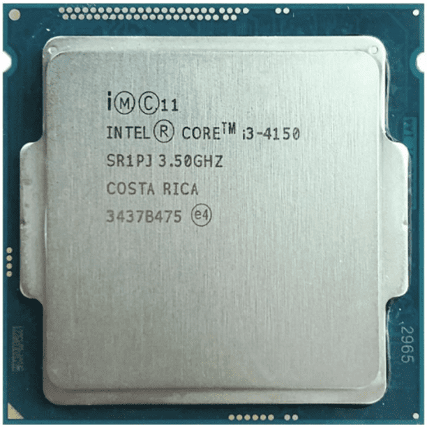 korroderer Havslug Ordinere Intel i3-4150 3.50GHz 4th GEN Haswell Dual-Core SR1PJ Socket 1150 CPU  Processor - Walmart.com