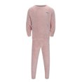 thumbnail image 1 of Designer Stylish Home Clothes Suit Fall Winter Unisex Matching Pyjamas Flannel Nightgown, 1 of 6
