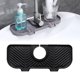 thumbnail image 1 of Faucet Guard Draining Tray Mat for Kitchen & Bathroom Sink | Universal Diatomite Stone Absorbent Pad | Non-Slip Water Splash Protector | Fast Drying | 27x11cm | 1 Pack, 1 of 5