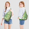 thumbnail image 4 of Boho Waterproof Hiking Sling Backpack for Women – Retro & Rustic Lightweight Crossbody Bag with Adjustable Strap, Floral Chest Bag for Travel, Outdoor Adventures & Everyday Use, 4 of 4