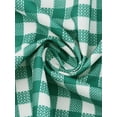 thumbnail image 6 of DARING DIVA 2 Pieces Plaid Pajama Short Sleeve Set Button Down Shirt M Green, 6 of 6