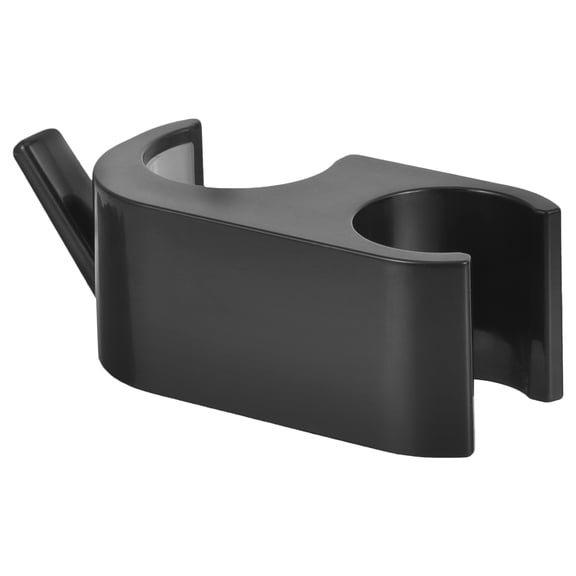 ULTNICE Black Shower Head Holder Heavy Duty Punch-Free Design ABS Bathroom