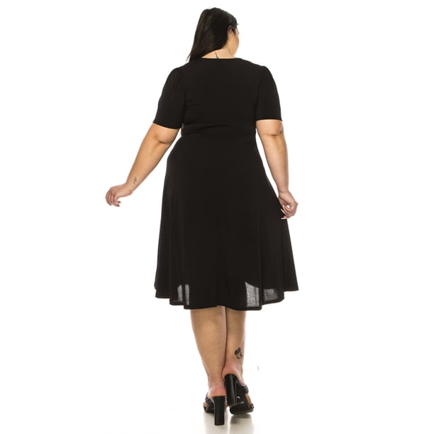 open lace back dress Moa main image 1