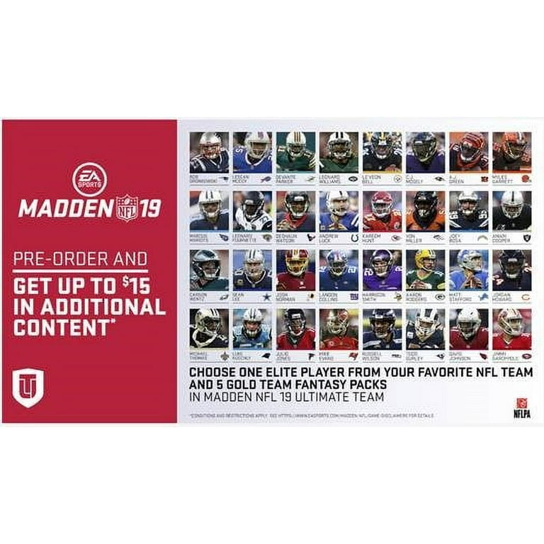 Free Shipping! Madden NFL 19 Hall of Fame Edition Free Shipping! Madden NFL 19 Hall of Fame Edition