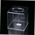 thumbnail image 4 of Luxshiny Caja Organizadora Para Pañuelos Acrílica Transparente Ideal Para Y Escritorio, 4 of 6