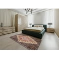 thumbnail image 4 of Ahgly Company Indoor Rectangle Traditional Reddish Brown Medallion Area Rugs, 4' x 6', 4 of 6