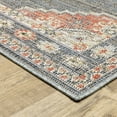 thumbnail image 5 of HomeRoots 507591 8 x 10 ft. Blue Oriental Stain Resistant Indoor & Outdoor Rectangle Area Rug, 5 of 5