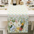 thumbnail image 2 of Easter Egg Bunny Table Runner Kitchen Table Decoration Table Cloth Pad Coffee Table Cloth Holiday Banquet Living Room Table Cloth (3), 2 of 7