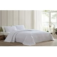 thumbnail image 4 of Beatrice Home Fashions Medallion Chenille Cotton Bedspread Single Solid, 4 of 5
