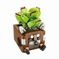 thumbnail image 1 of Orchid Pot Plant Building Blocks Set Bonsai Flower Bouquet MOC Vase Model For Adults, 1 of 10