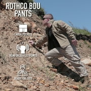 Rothco BDU Cargo Pants,Blaze Orange,M