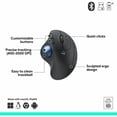 thumbnail image 5 of Logitech ERGO M575 Wireless Trackball, Graphite, 5 of 13