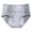 Navy, variant on Krdevn Women Solid Mid Rise Period Bikini Underwear Extended Side 4 Layer Absorbent Leak Proof Cotton Breathable Reusable Menstrual Daily Panties Multi Pack Size:2XL