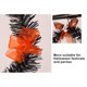 thumbnail image 4 of Bewildely Guirnalda de Halloween Calavera Fantasmas Puerta colgante Guirnaldas de forma redonda Estilo simple Saludo negro Colgante Aro de ratán Bar Hotel Kits de decoración para fiestas Bewildely HA068713-00, 4 of 6