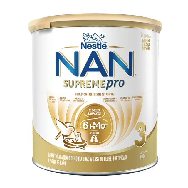 Alimento para niños de corta edad NAN Supreme Pro etapa 3 a partir de 1 año 800 g