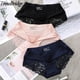 thumbnail image 2 of TrowBridge-bragas de seda satinada para mujer, ropa interior Sexy sin costuras, lencería de encaje para niñas dulces, calzoncillos transpirables acogedores para la salud, 2 of 4