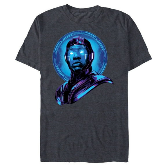 Marvel Ant-Man and the Wasp: Quantumania Kang Conquers All - Short Sleeve Blended T-Shirt for Adults - Customized-Navy Heather