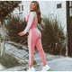 thumbnail image 1 of Conjunto sudadera mujer invierno chándal talla grande Crepe Mesh Deng Xun unisex, 1 of 2