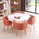 thumbnail image 2 of Kitchen Round Dining Table Set 4 Chairs Office Luxury Dining Table Solid Wood Muebles Para El Hogar Room Furniture GPF50YH My Lux Decor Round, 2 of 23