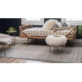 thumbnail image 4 of Unique Loom 3124818 5 x 8 ft. Aigen Salzburg Rectangular Rug, Gray, 4 of 4