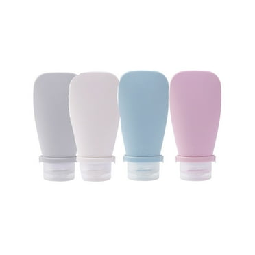 ACDANC Travel Perfume Bottle Refillable,Portable Silicone Travel Toiletry Bottles,Leakproof Versatile Travel Size Toiletries Bottles