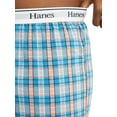 thumbnail image 6 of Hanes Originals Men's Woven Boxer, Moisture Wicking Woven Boxer, 3-Pack, 6 of 10