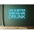 thumbnail image 2 of Glowneon Drink Bar Quote Neon Sign, Bar Bub Wall Led Decor, 2 of 4