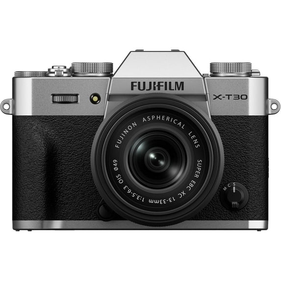 Restored FUJIFILM X-T30 III 26.1MP Mirrorless Camera with XC 13-33mm F3.5-6.3 OIS Lens, Silver, International Model