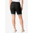 thumbnail image 2 of Roaman's Women's Plus Size 24/7 Stretch Cuffed Short, 2 of 4