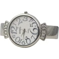 thumbnail image 4 of Blekon Collections Women's 36mm Case Crazy Numbers Cuff Bangle Watch, 4 of 5