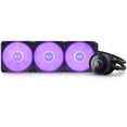 thumbnail image 5 of NZXT Kraken RGB 360mm - RL-KR360-B1- AIO RGB CPU Liquid Cooler - LCD Display - 3 x F120RGB Core Fans Radiator Fans Black LGA 1851/ 1700 / AM5 Compatible, 5 of 10