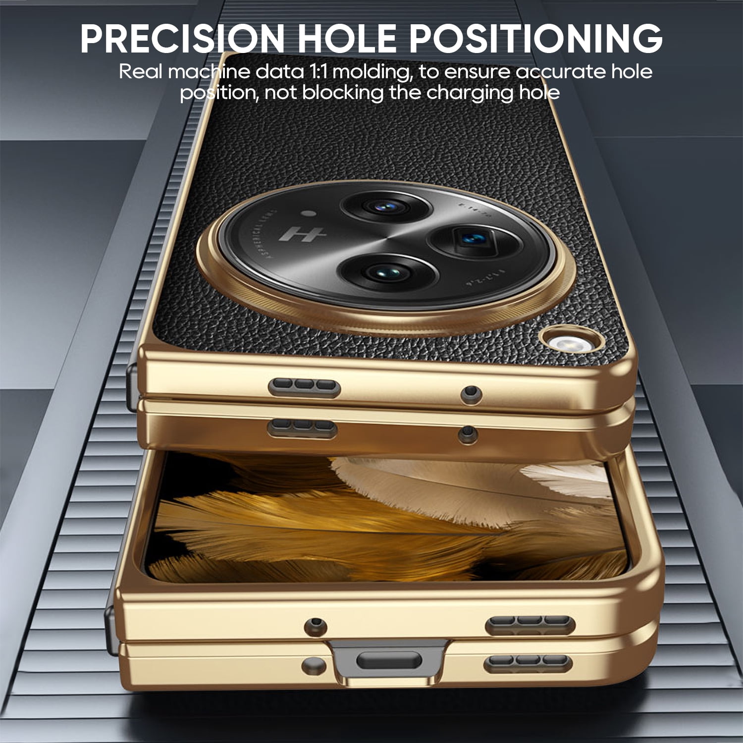 SaniMore for Oneplus Open (2023) Case, Wear-resistant PU SaniMore for Oneplus Open (2023) Case, Wear-resistant PU
