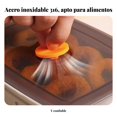 thumbnail image 3 of Abbraccia Bento de acero inoxidable 316, grado alimenticio, recipiente hermético con tapa, gran capacidad para adultos, 3 of 6