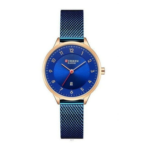 CURREN Hot Selling Quartz Watch Fashion Women Watches Stainless Steel Gold Watch Calendar Bracelet Wristwatch Ladies Dress Clock