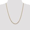 thumbnail image 2 of Leslie's 14K 2.9mm Flat Beveled Curb Chain (Weight: 8.24 Grams, Length: 24 Inches), 2 of 4