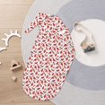 Daiia Red Birds Pattern Swaddle Blanket and Hat Set Newborn Swaddle