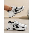 thumbnail image 5 of Women’s Soft Leather Thick-Soled, Height-Enhancing Sneakers - Breathable Mesh for Outdoor Sports, Casual Running Perfect for back to school, spring, summer fall essentials, 5 of 5