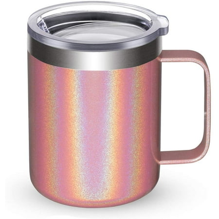 

Kitchen gadgets Stainless Steel Coffee Mug Cup with Handle 12 oz Double Wall Vacuum Insulated Tumbler 1 Pack