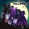 thumbnail image 2 of YUEHUA Girls Fancy Halloween Dress, Layered Sparkly Tutu with Pearl Accents, Gorgeous A-Line Holiday Party Dress for Little Children 2-5T, 2 of 4
