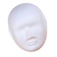 thumbnail image 2 of Masquerade Mask Dance Ball Blank Pulp Mask Ideal for Artists Friends 1Pack, 2 of 3
