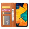 thumbnail image 5 of Allytech Galaxy A40 Case Wallet, Premium PU Leather Slim Fit Lightweight Shockproof Full Protection Folio Stand Flip Cards Slots Cash Pouch Wallet Case Cover for Samsung Galaxy A40, Brown, 5 of 6