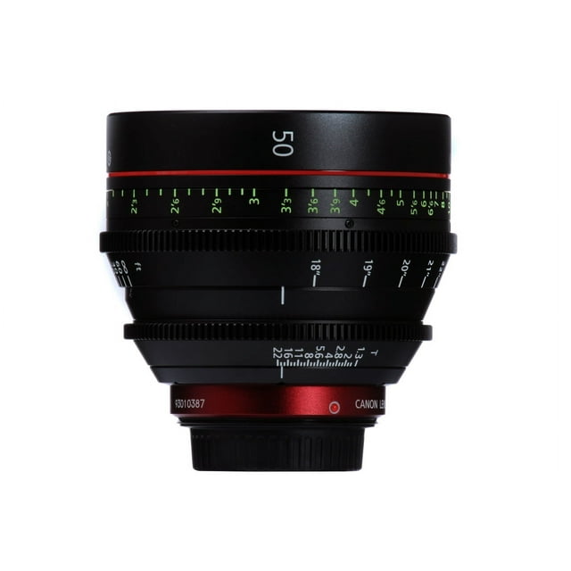 Canon CN-E 50mm T1.3 L F Objectif Cine Version Internationale (Sans Garantie)