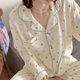 thumbnail image 3 of Pijamas de manga larga para mujer,Pijamas de manga larga para mujer Conjunto de ropa de dormir para mujer Conjunto de pijamas para mujer Probado y confiable, 3 of 8