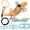 Blue, variant on Reptile Leash for Small Lizards, TOUMENY Escape Proof Adjustable Harness for Bearded Dragon Leopard , Lightweight Outdoor Walking Rope with Soft Chest Strap for Exotic Pets, Blue