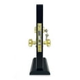 thumbnail image 4 of Gate Mortise Keyed Lockset - Right Hand - Polished Brass US3 Finish - 2-1/2" Backset - 2 SC1 Keys, 4 of 5
