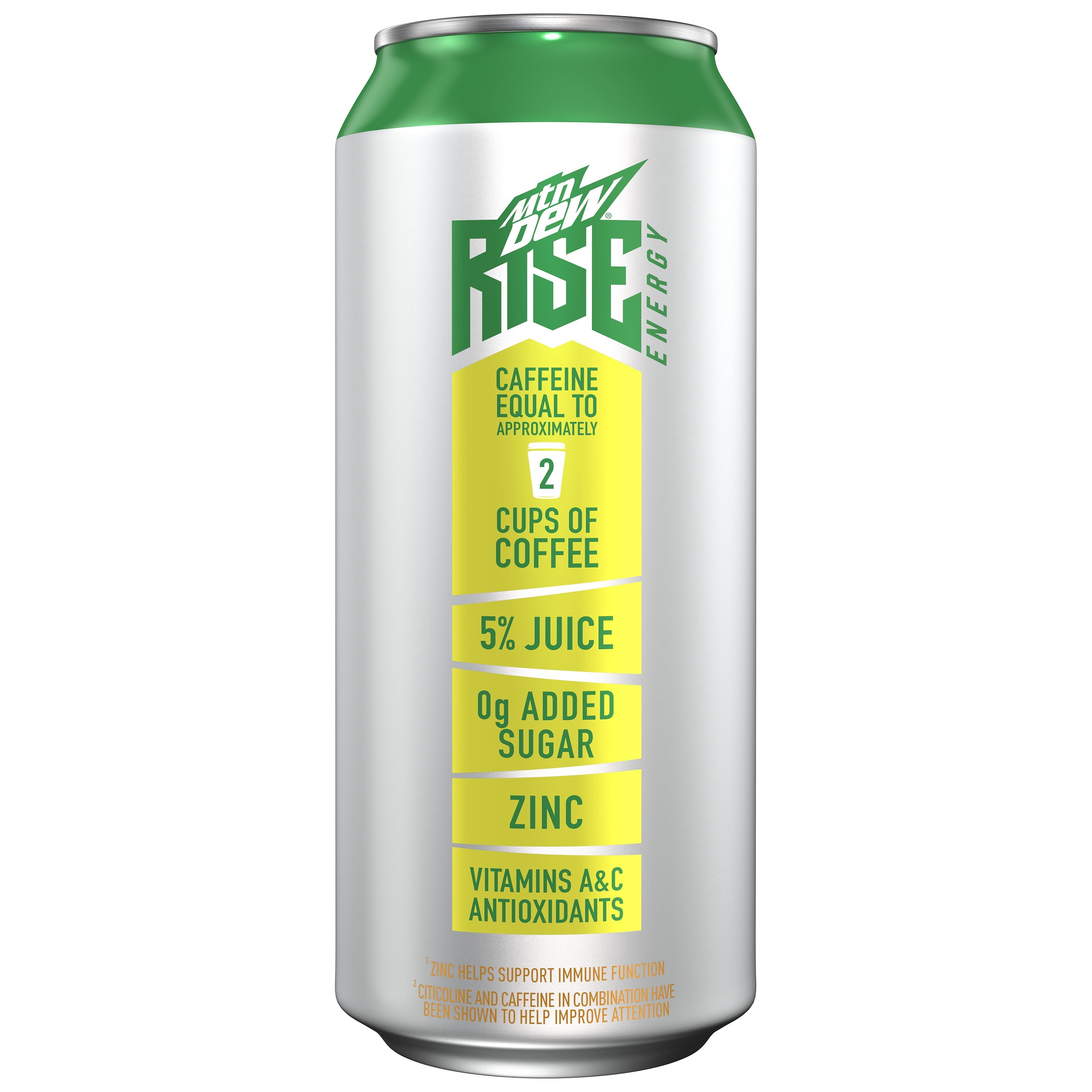 MTN DEW ENERGY, Tropical Sunrise Energy Drink, 16 oz, 12 Pack Cans