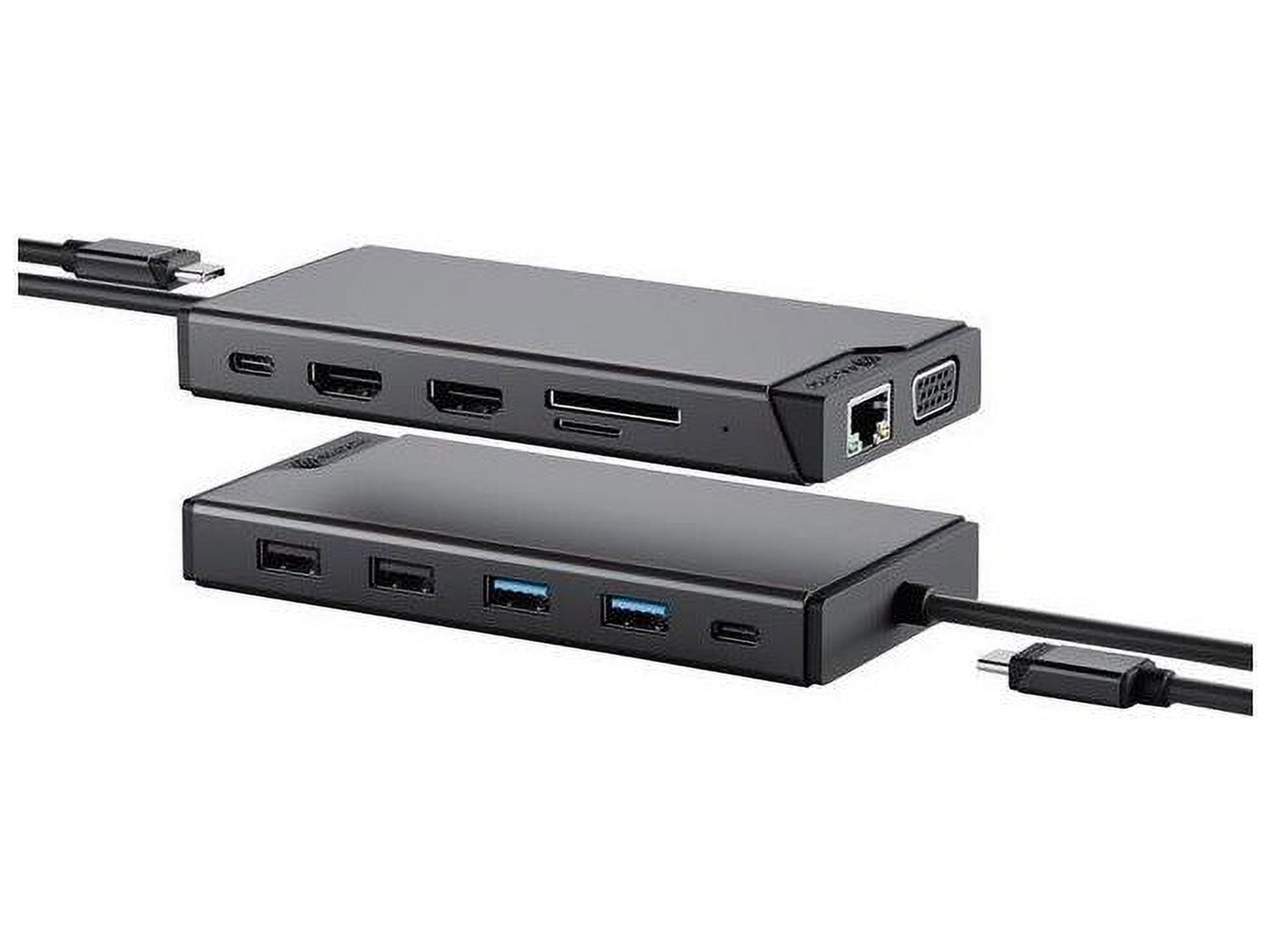 ALOGIC MV2 USB-C Dual Display DP Alt Mode Docking Station, Black