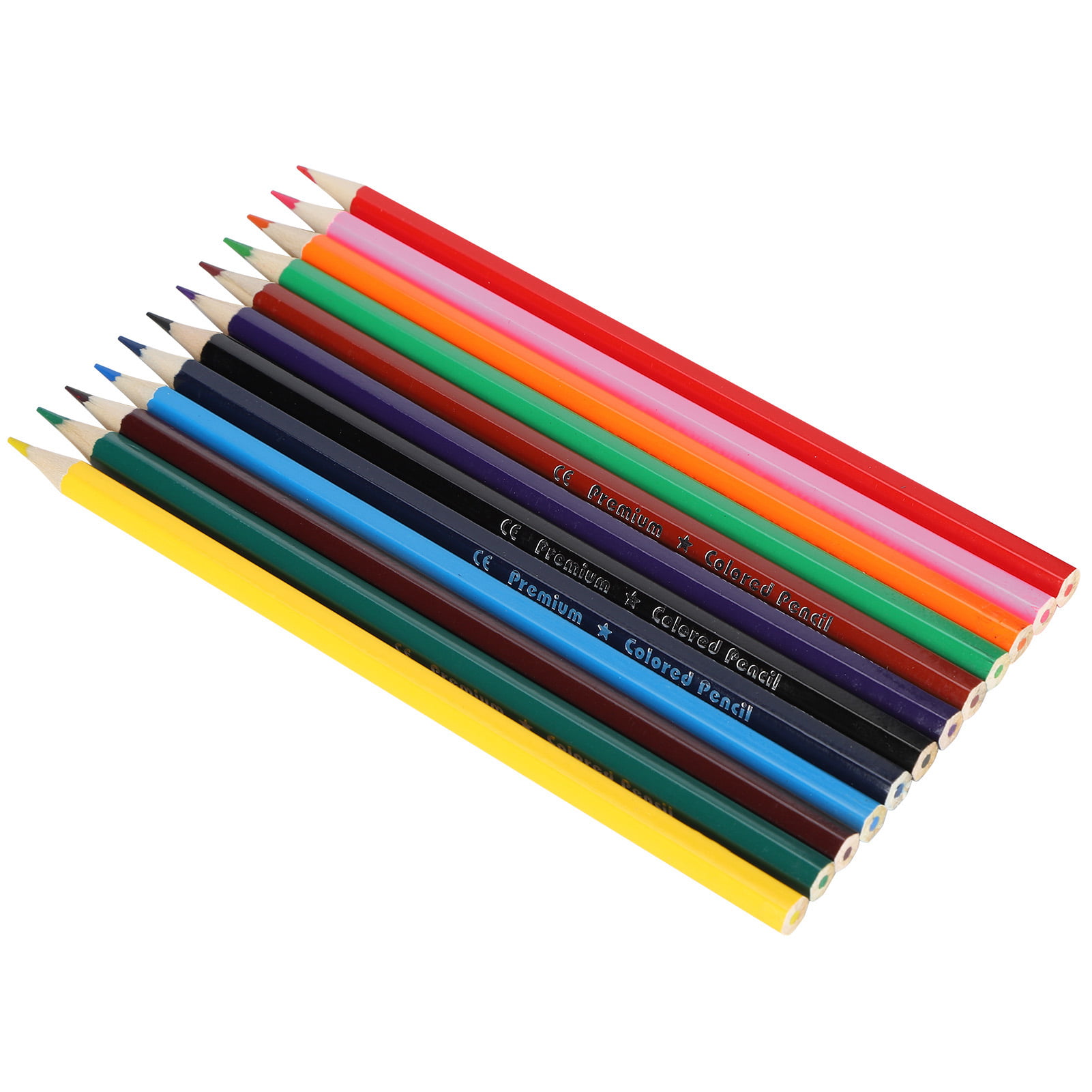 8-144PCS 7in Long Jumbo Colored Pencils Multicolored Pencils for Kid School  Graffiti Drawing Painting School